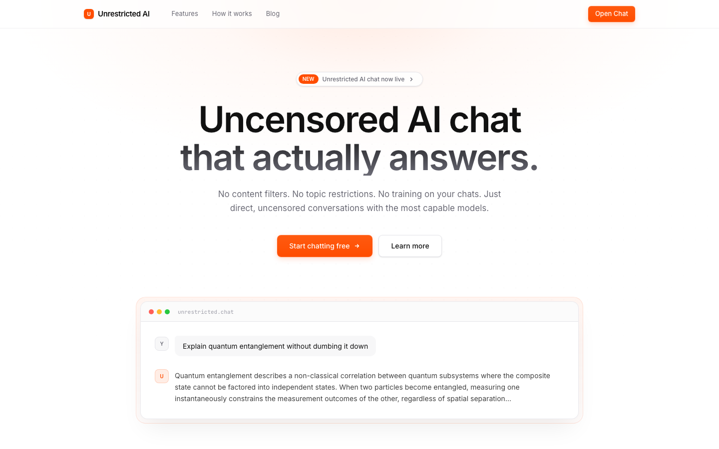 Melhores chatbots IA sem restrições para NSFW e roleplay em 2026