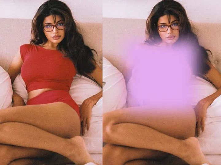Quadro de vídeo de transformação de roupa descrito no guia de origem
